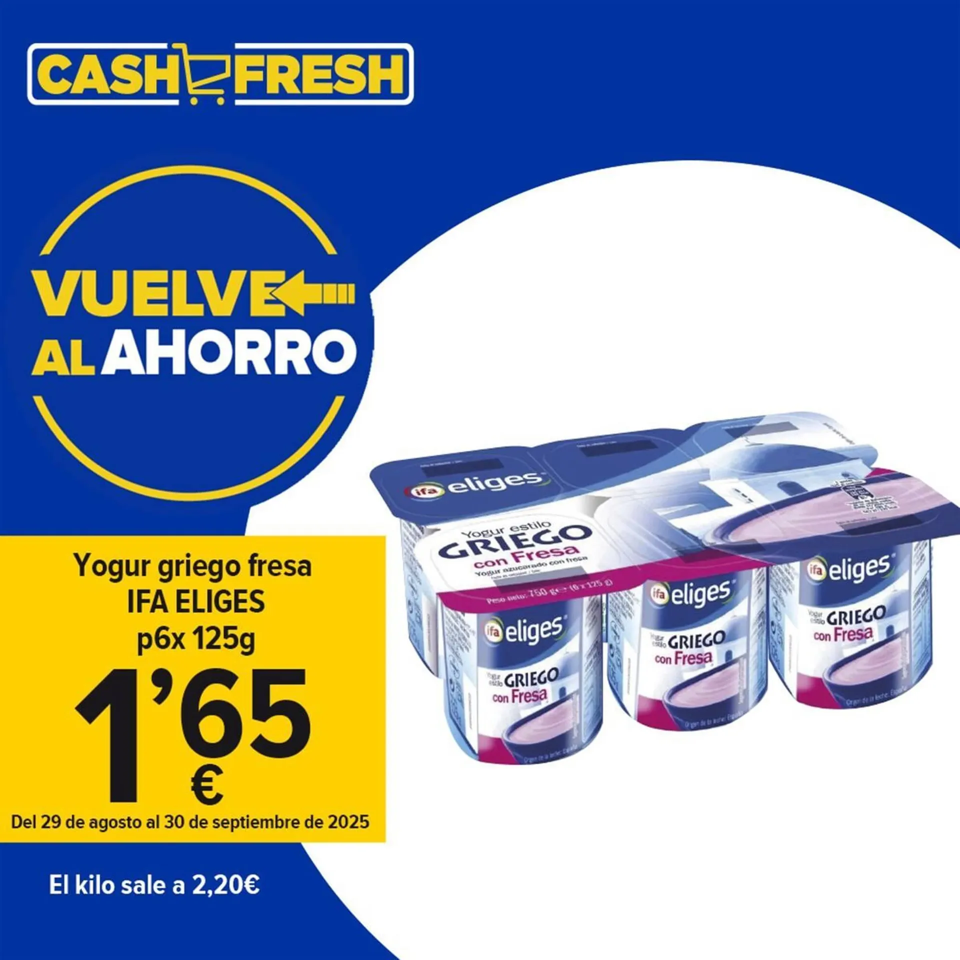 Catálogo de Folleto Cash Fresh 11 de septiembre al 30 de septiembre 2025 - Página 1