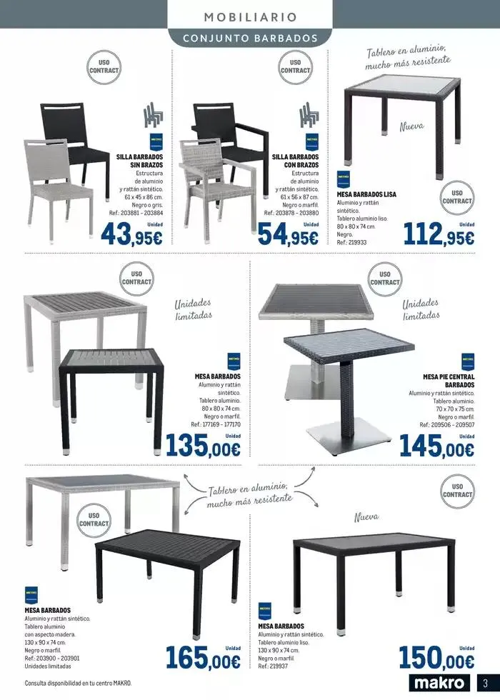 Catálogo de Especial Terrazas Canarias 13 de marzo al 1 de junio 2025 - Página 3