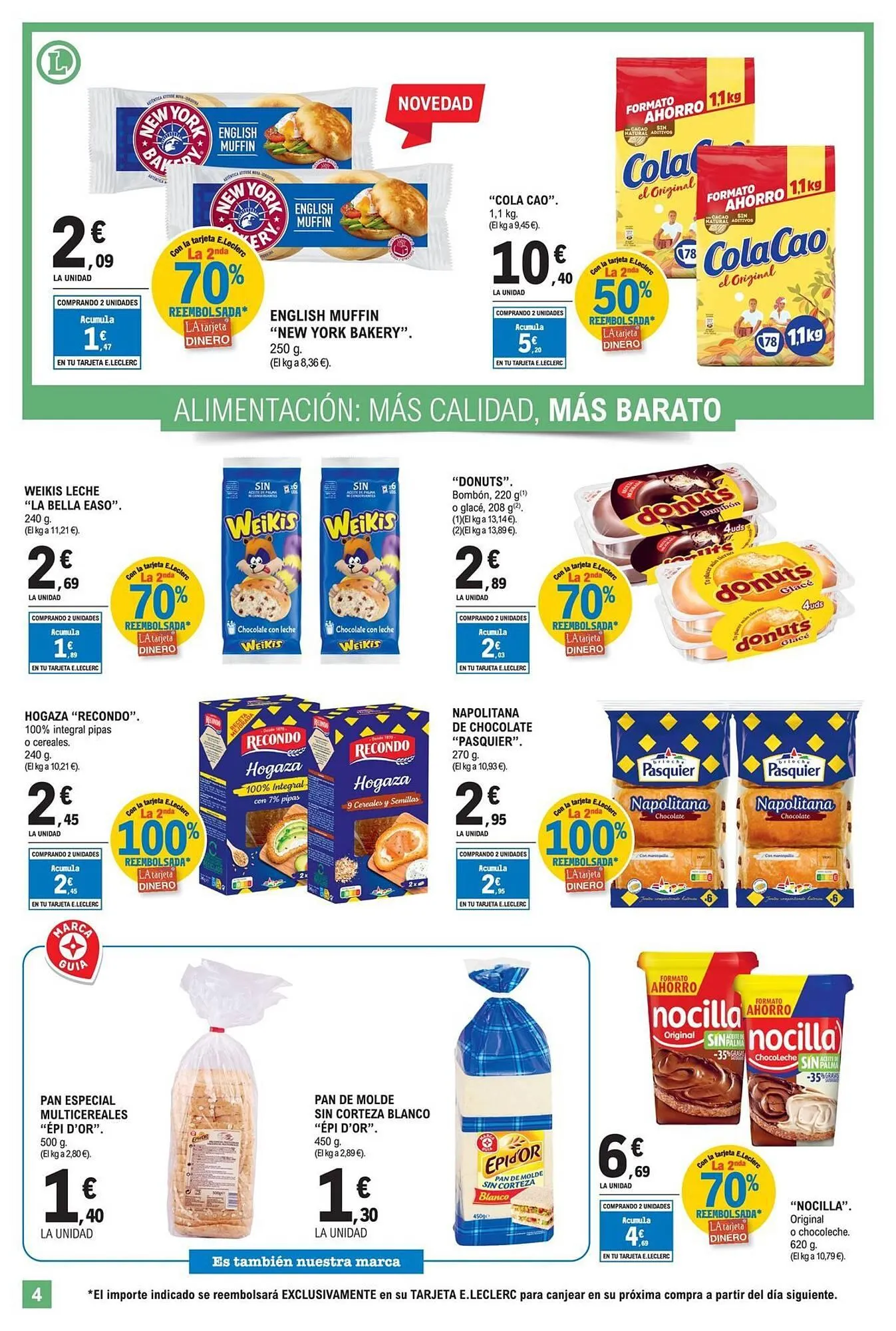 Catálogo de Catálogo E.Leclerc 19 de noviembre al 30 de noviembre 2025 - Página 4