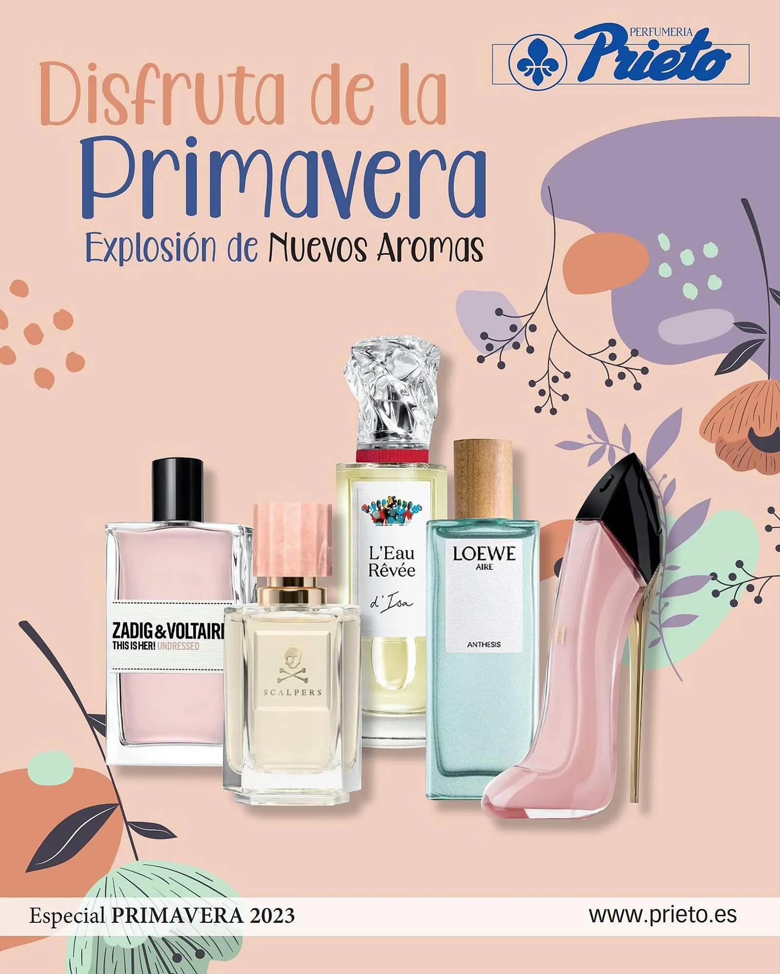 Folleto Perfumería Prieto - 1