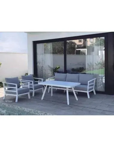 Conjunto de Jardín Finlandia Blanco Magestic Garden