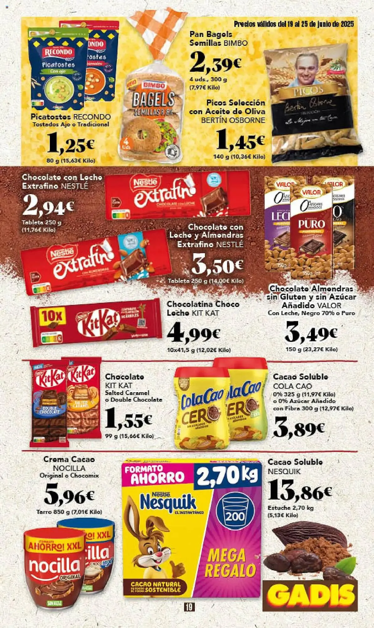 Catálogo de Folleto Gadis 19 de junio al 25 de junio 2025 - Página 19