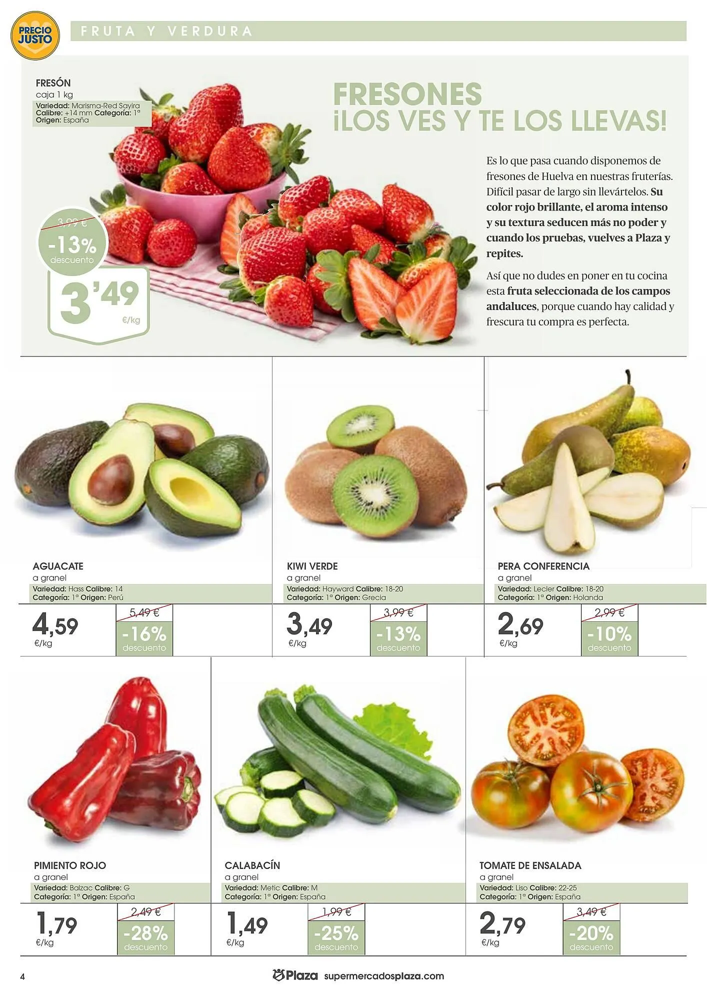 Catálogo de Folleto Supermercados Plaza 7 de mayo al 20 de mayo 2026 - Página 4