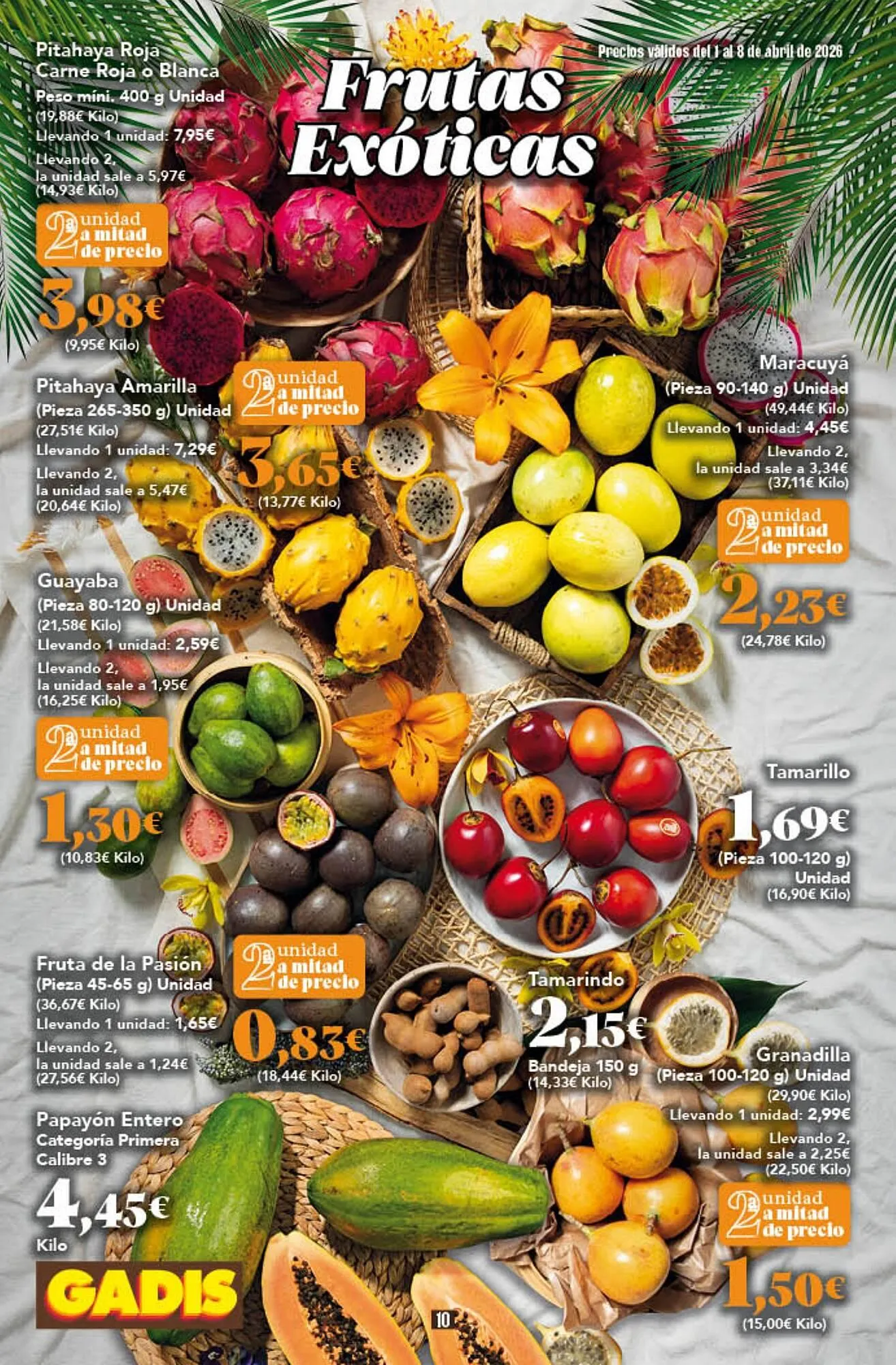 Catálogo de Folleto Gadis 1 de abril al 8 de abril 2026 - Página 10