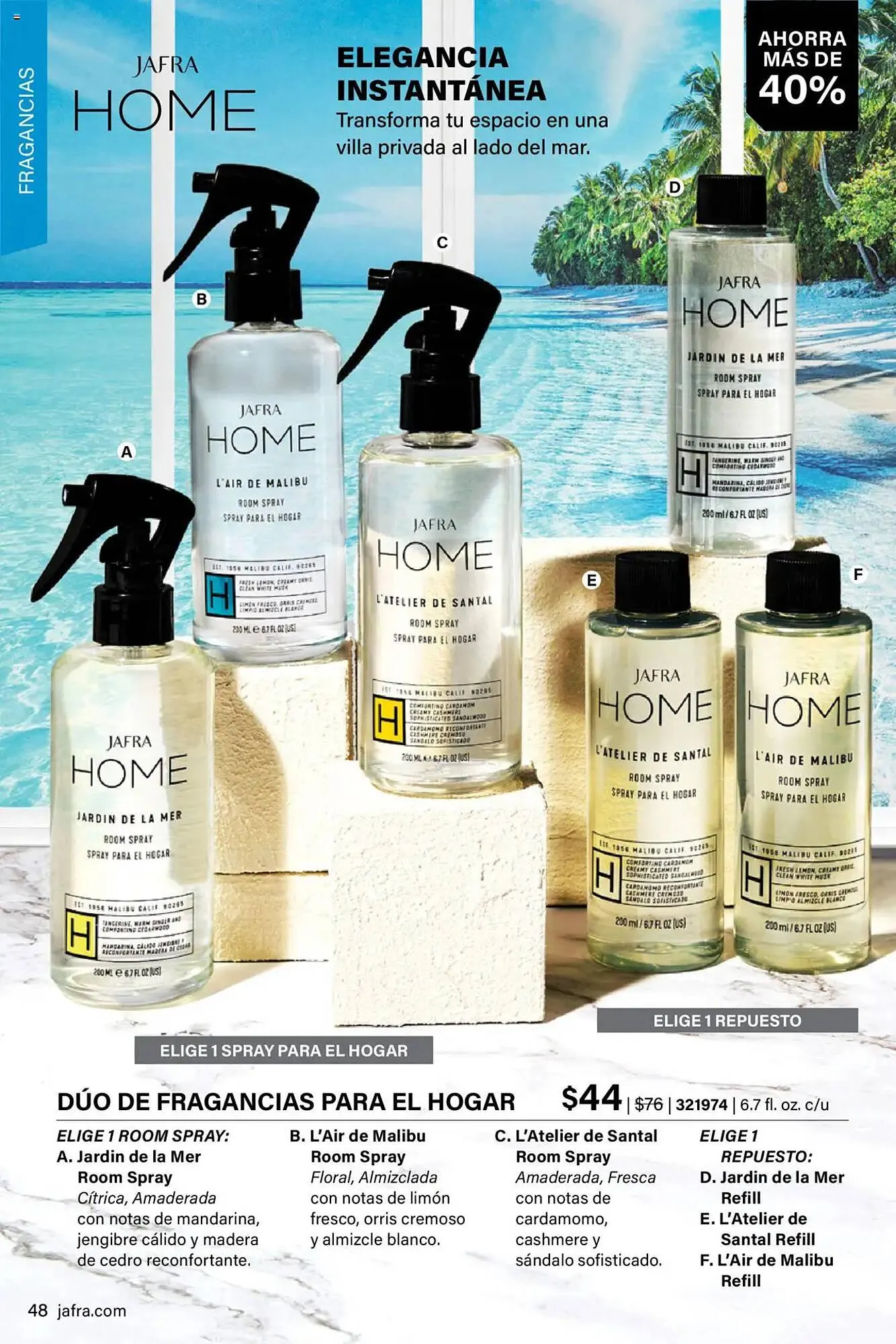 Catálogo de Folleto JAFRA 1 de mayo al 31 de mayo 2025 - Página 48