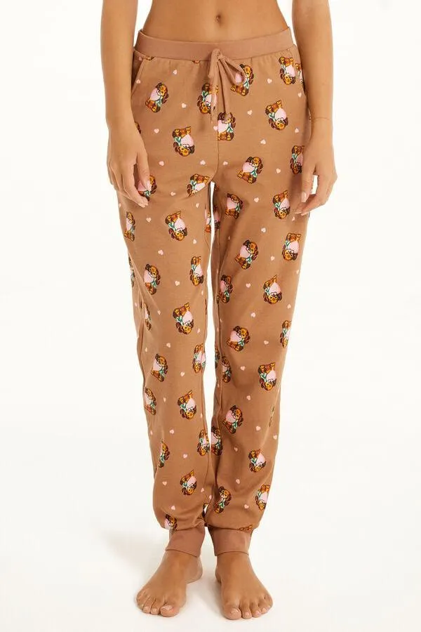 Pantalón Largo Algodón Estampado