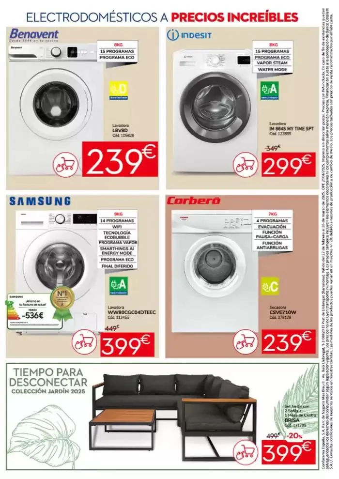 Catálogo de Hasta -50% dto. en sofás 27 de febrero al 26 de marzo 2025 - Página 16