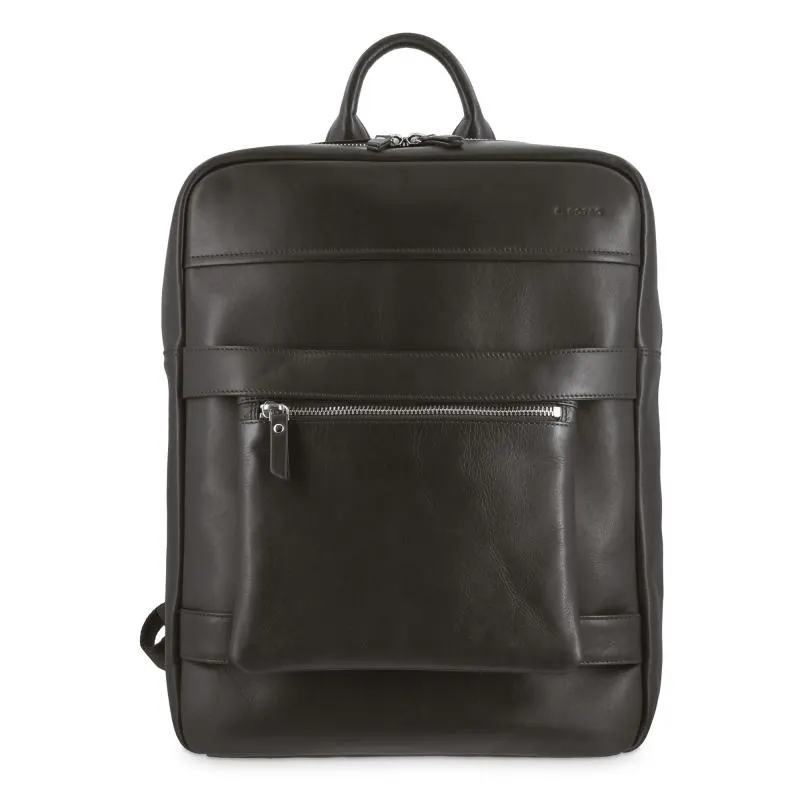 MOCHILA DE PIEL MARRÓN EL POTRO BOSTON