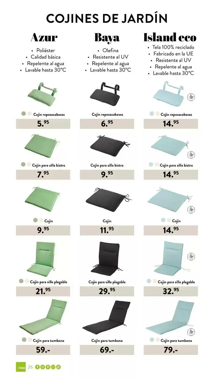Catálogo de Colección de jardín 2025 3 de marzo al 30 de septiembre 2025 - Página 26