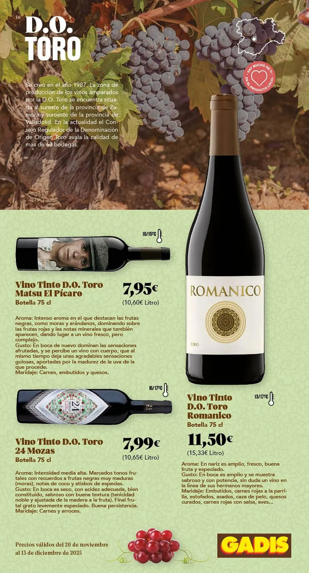 Catálogo de Folleto Gadis 20 de noviembre al 13 de diciembre 2025 - Página 16