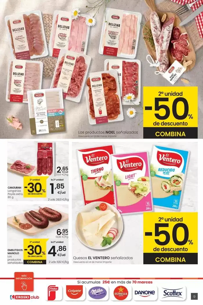 Catálogo de Precio más bajo EROSKI CENTER 27 de marzo al 8 de abril 2025 - Página 9