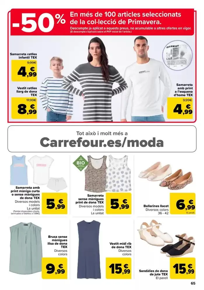 Catálogo de 50% QUE VUELVE + 3x2 10 de abril al 21 de abril 2025 - Página 65