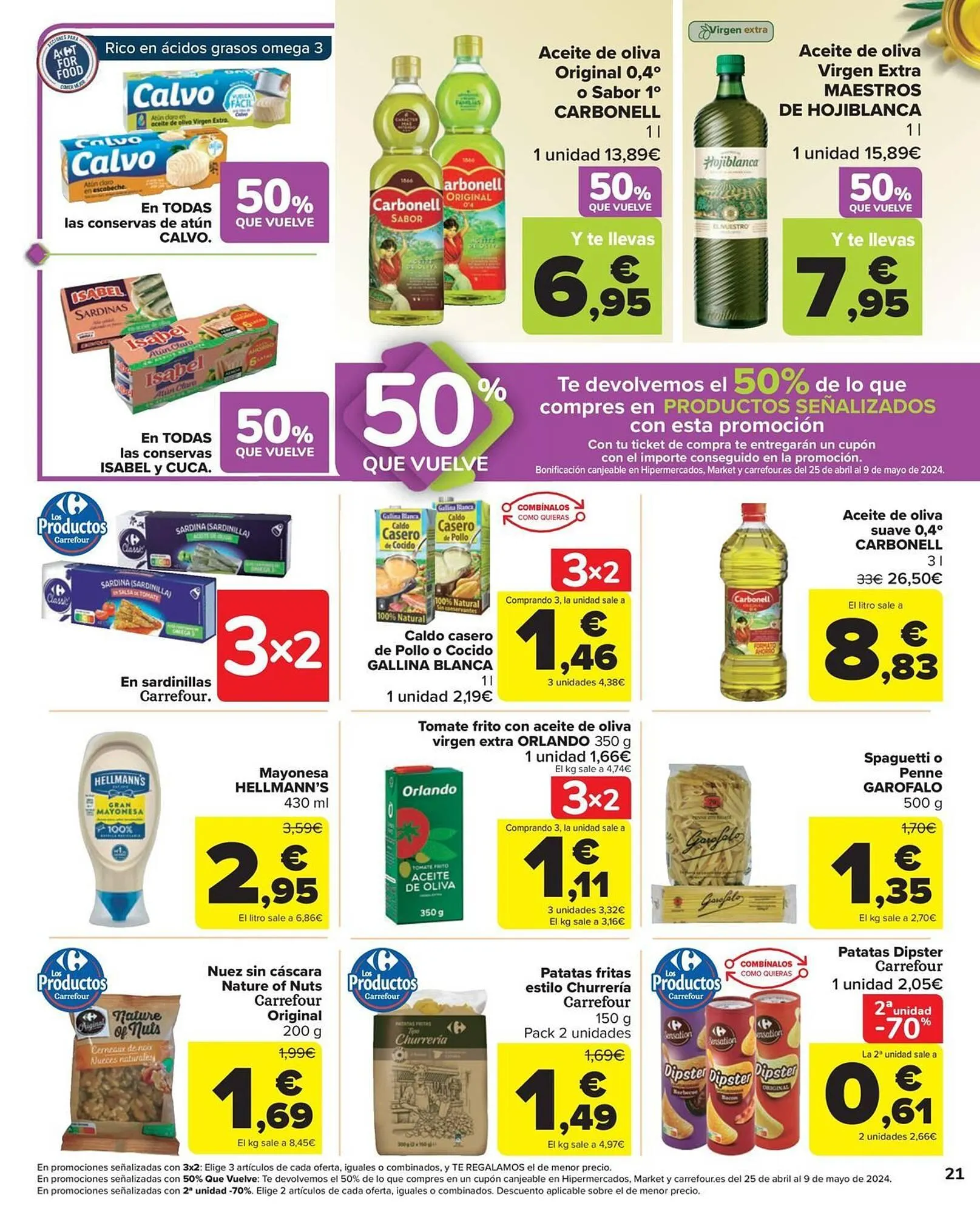 Catálogo de Folleto Carrefour Market 18 de abril al 24 de abril 2024 - Página 21
