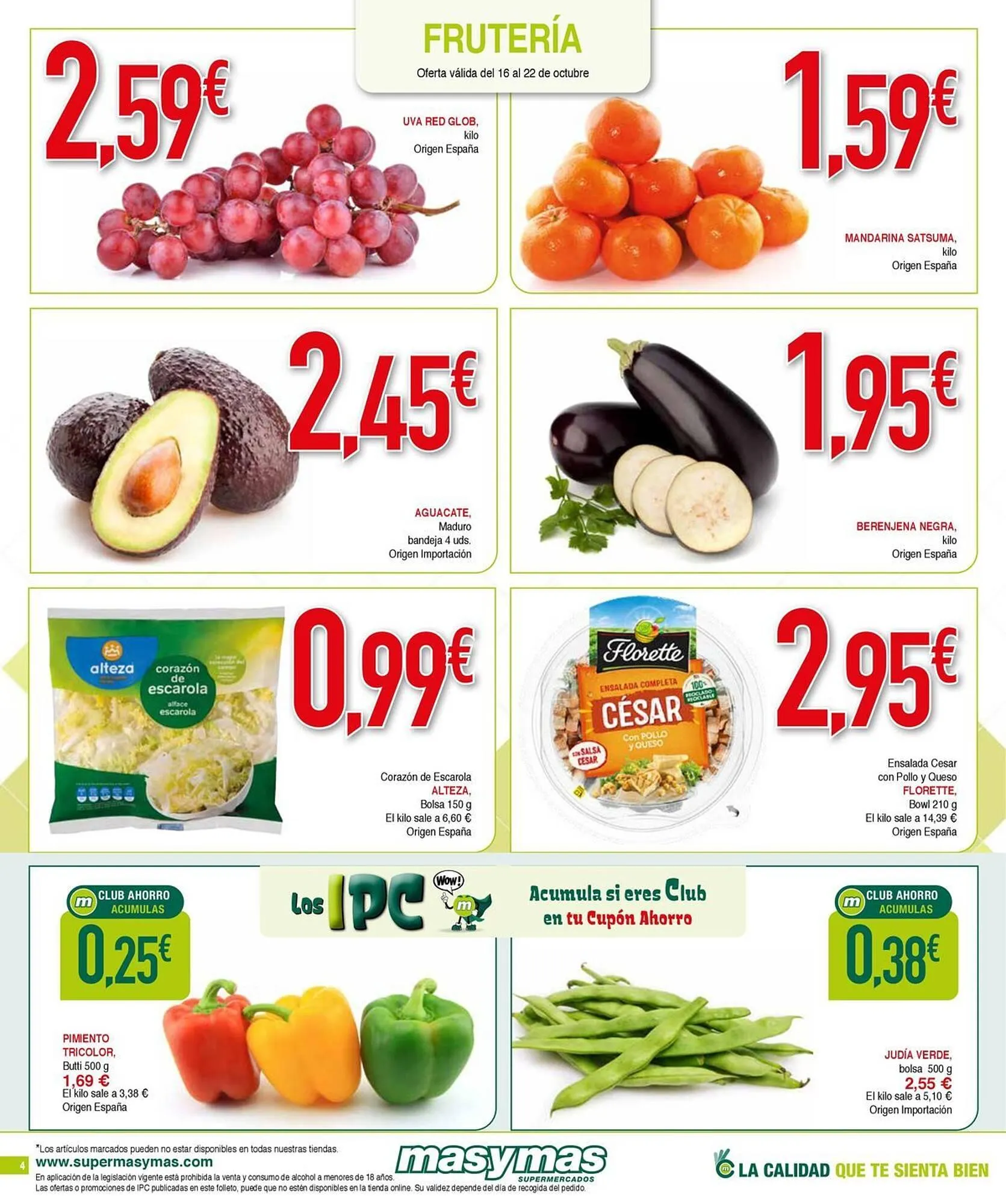 Catálogo de Folleto Masymas 16 de octubre al 22 de octubre 2025 - Página 4