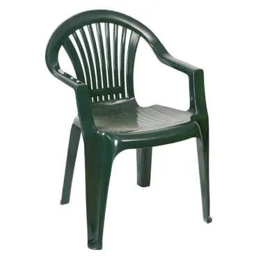 Silla De Jardín Monoblock Braga Verde 56 X 54 X 80 cm