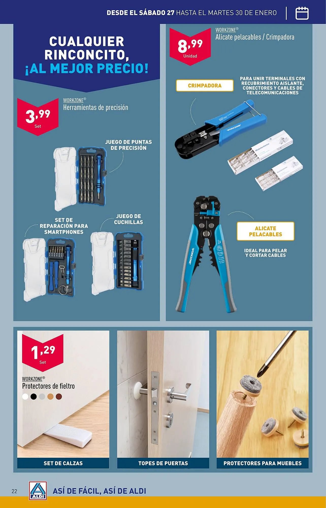 Catálogo de Folleto ALDI 24 de enero al 30 de enero 2024 - Página 22
