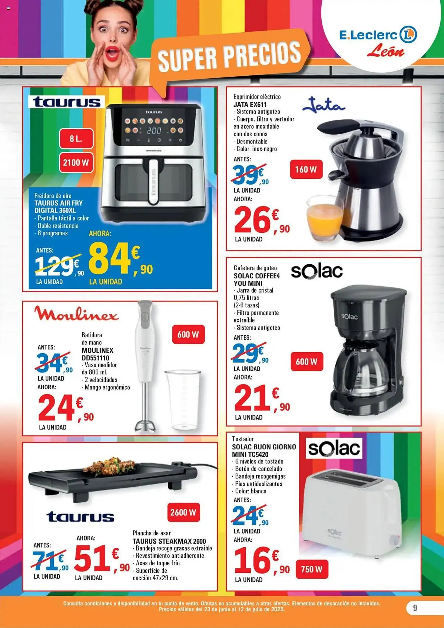 Catálogo de Folleto E.Leclerc 23 de junio al 12 de julio 2025 - Página 9
