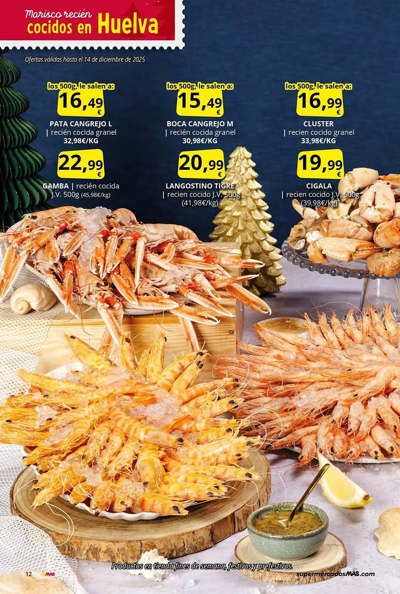 Catálogo de Folleto Supermercados MAS 28 de noviembre al 31 de diciembre 2025 - Página 12