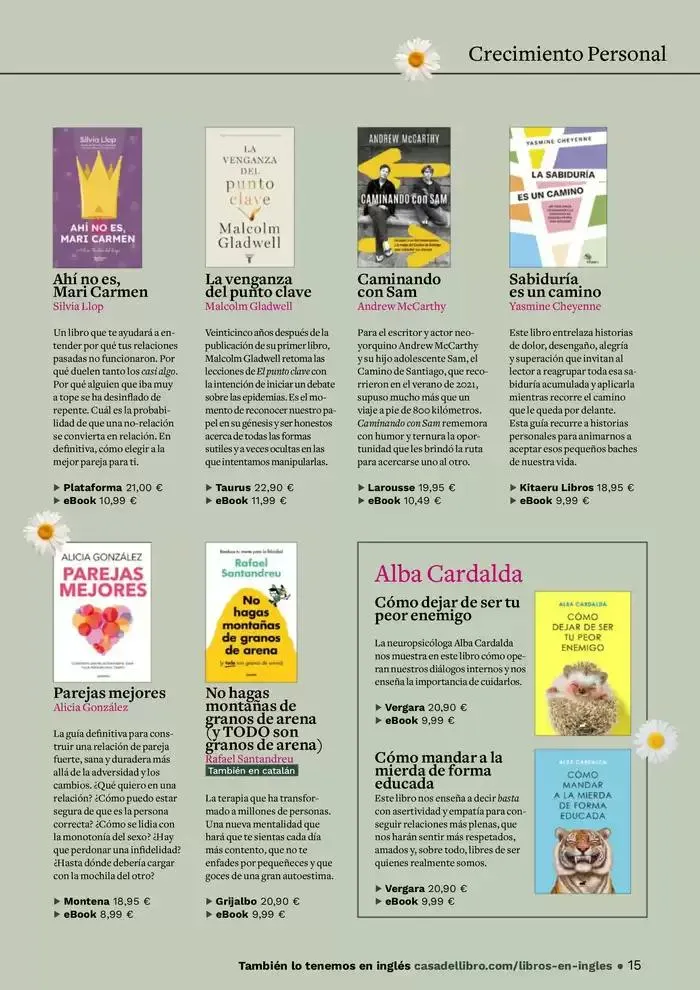 Catálogo de Casa del Libro Comparte lo que lees 1 de marzo al 31 de marzo 2025 - Página 15