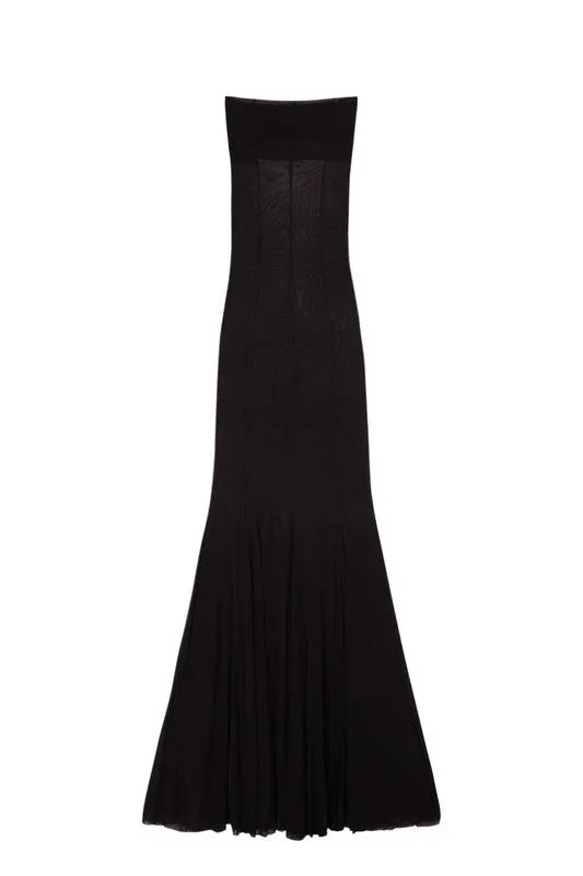 Tallulah, falda en tul de seda stretch