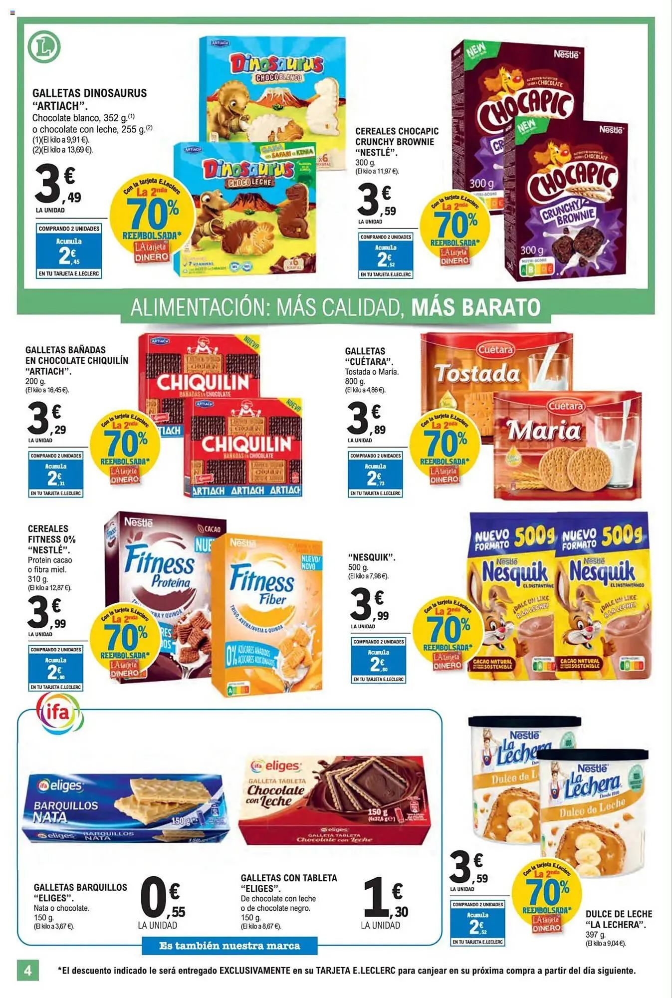 Catálogo de Folleto E.Leclerc 4 de junio al 15 de junio 2025 - Página 4