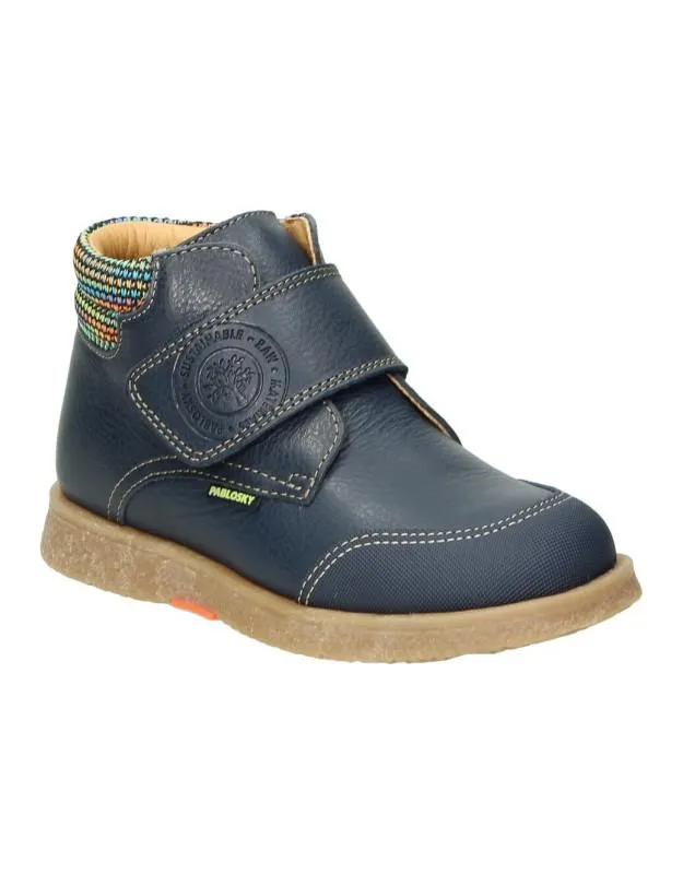 Botas casual de niño PABLOSKY 506723 color azul