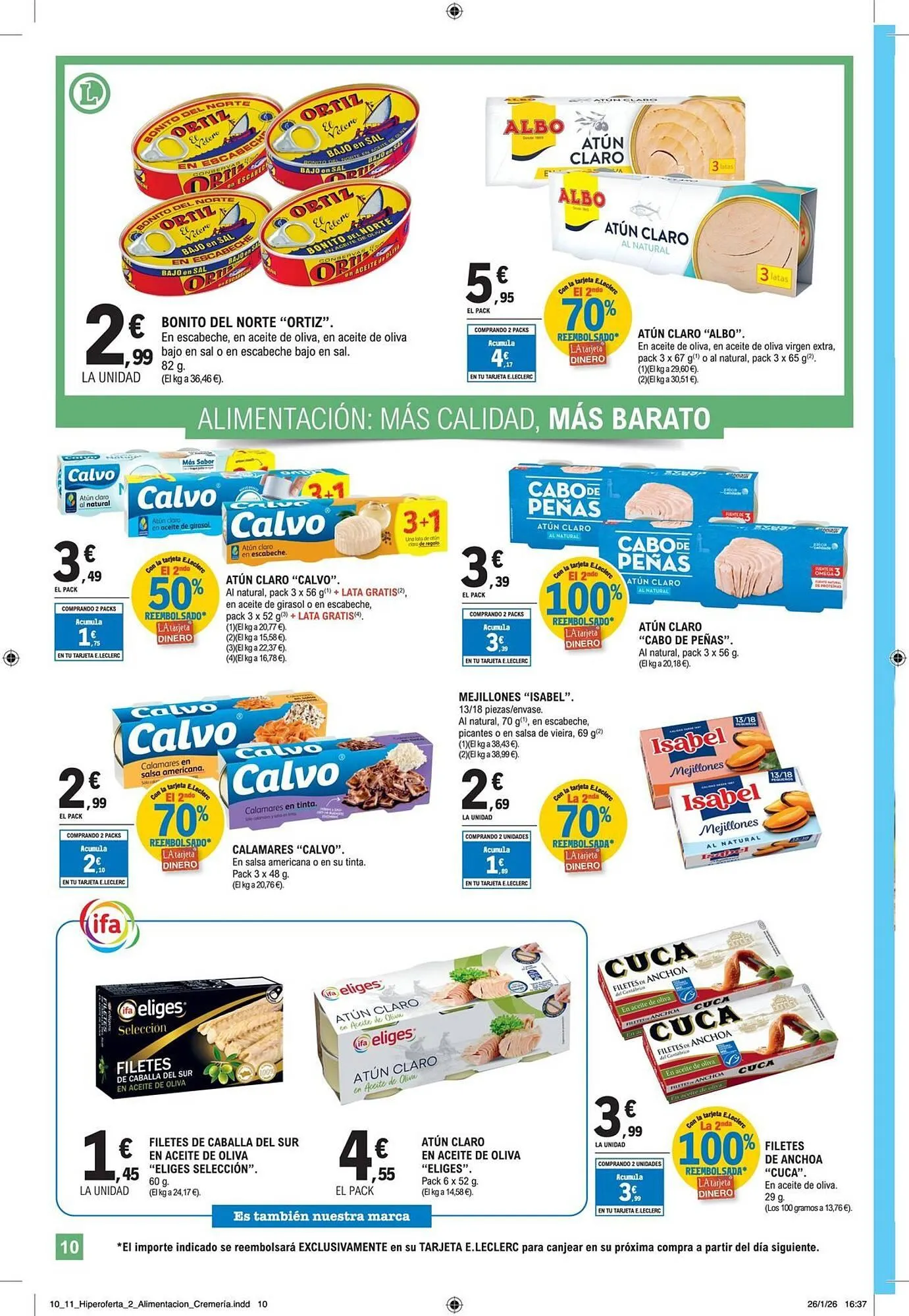 Catálogo de Catálogo E.Leclerc 4 de febrero al 15 de febrero 2026 - Página 10