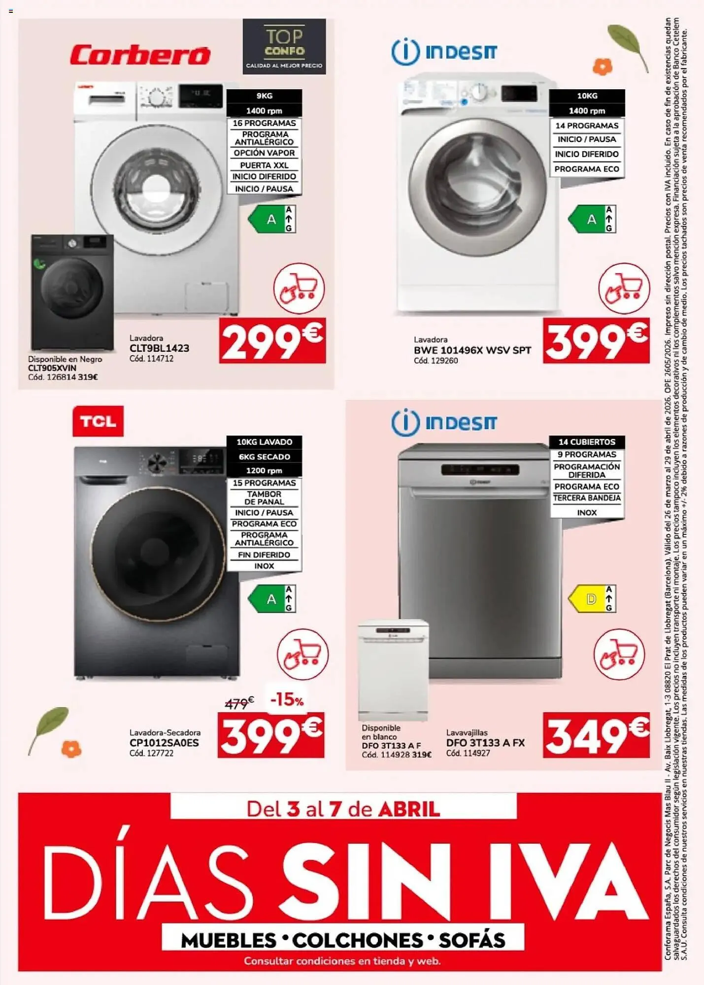 Catálogo de Catálogo Conforama 26 de marzo al 29 de abril 2026 - Página 16