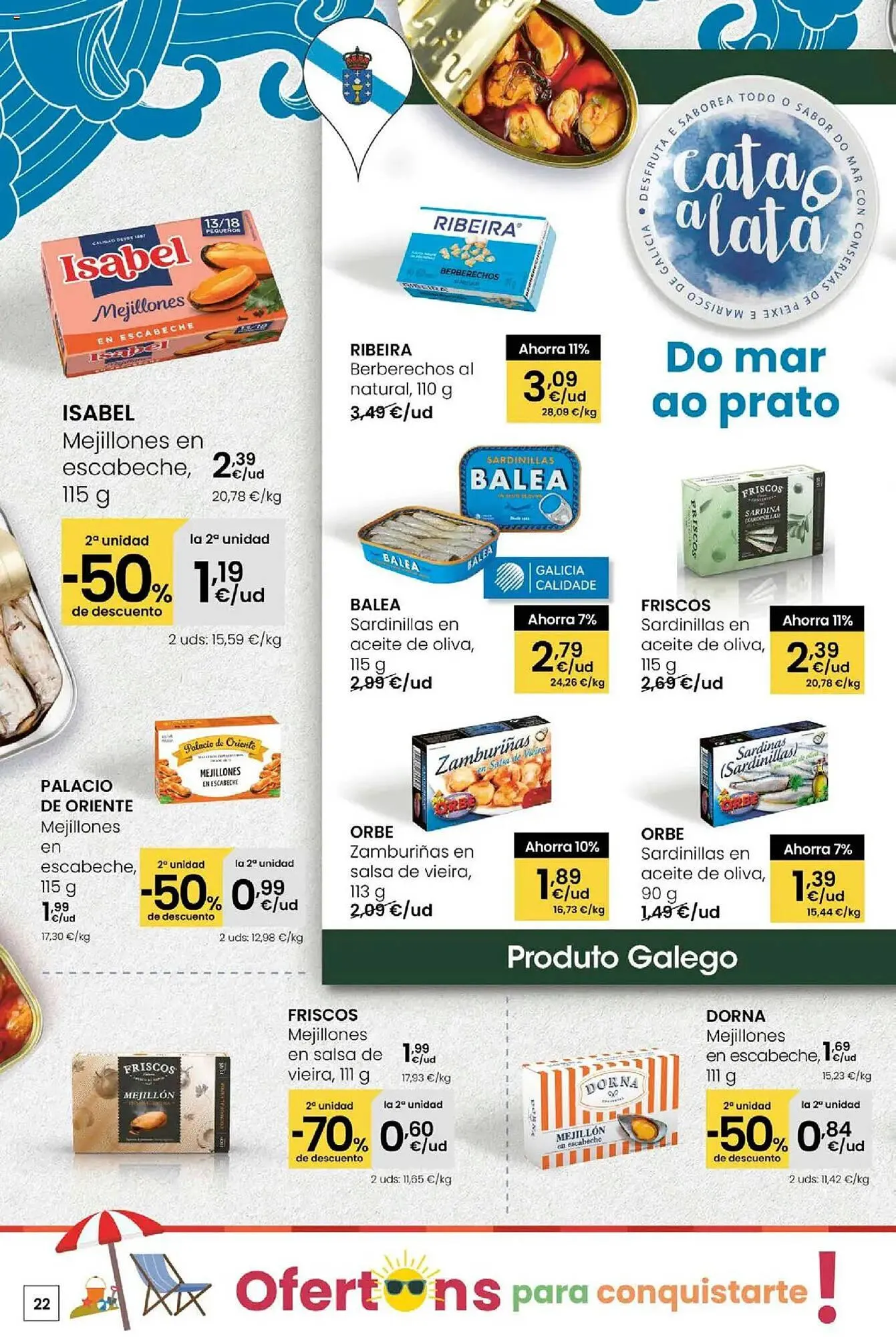 Catálogo de Folleto Eroski 31 de julio al 12 de agosto 2025 - Página 22