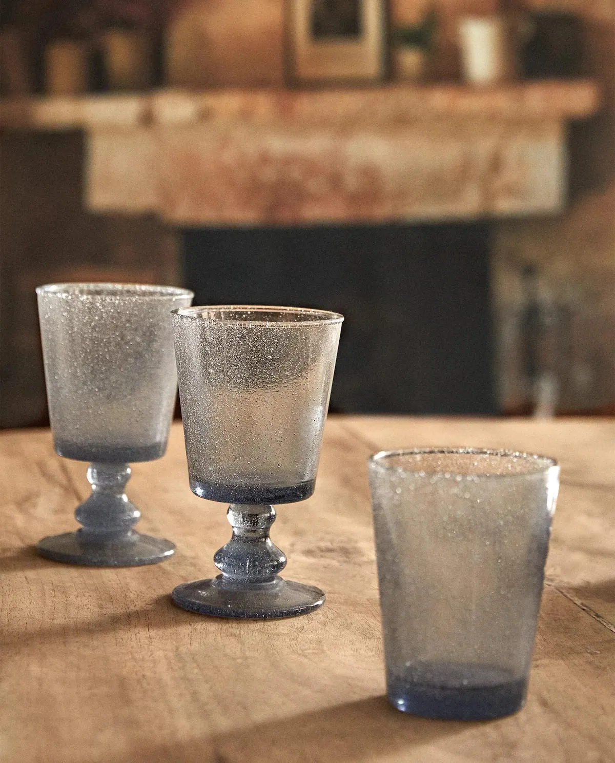 CRISTALERÍA VIDRIO BURBUJAS