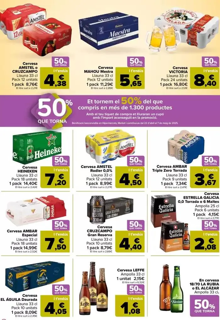 Catálogo de 50% QUE VUELVE + 3x2 10 de abril al 21 de abril 2025 - Página 41