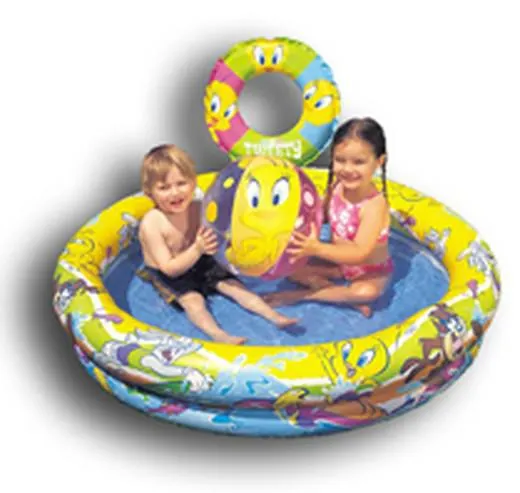 Piscina 2 tubos looney 127x25