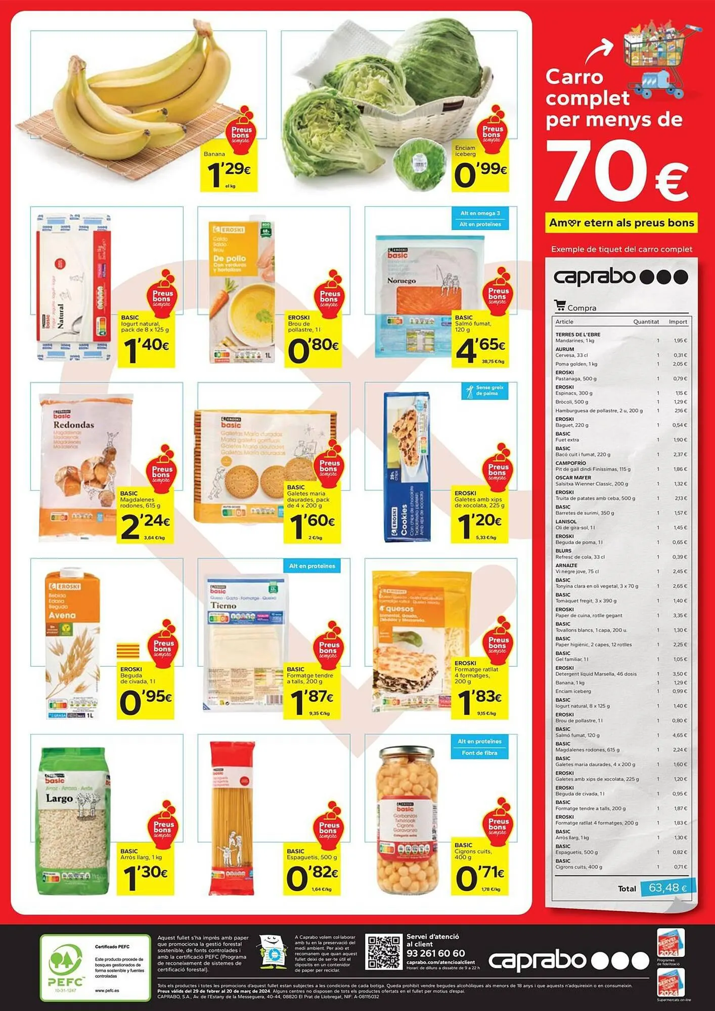 Catálogo de Folleto Caprabo 29 de febrero al 20 de marzo 2024 - Página 4