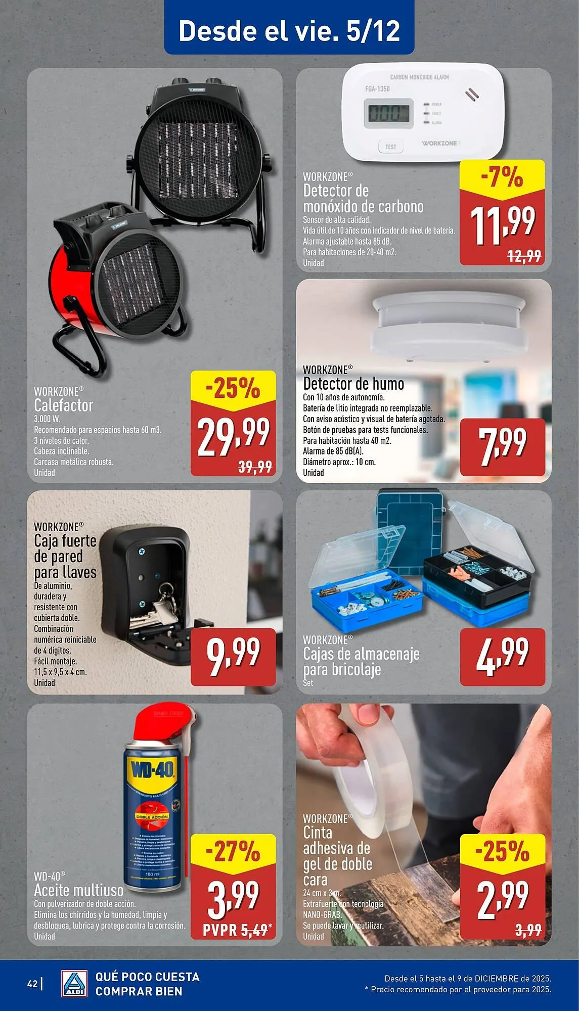 Catálogo de Folleto ALDI 1 de diciembre al 7 de diciembre 2025 - Página 42