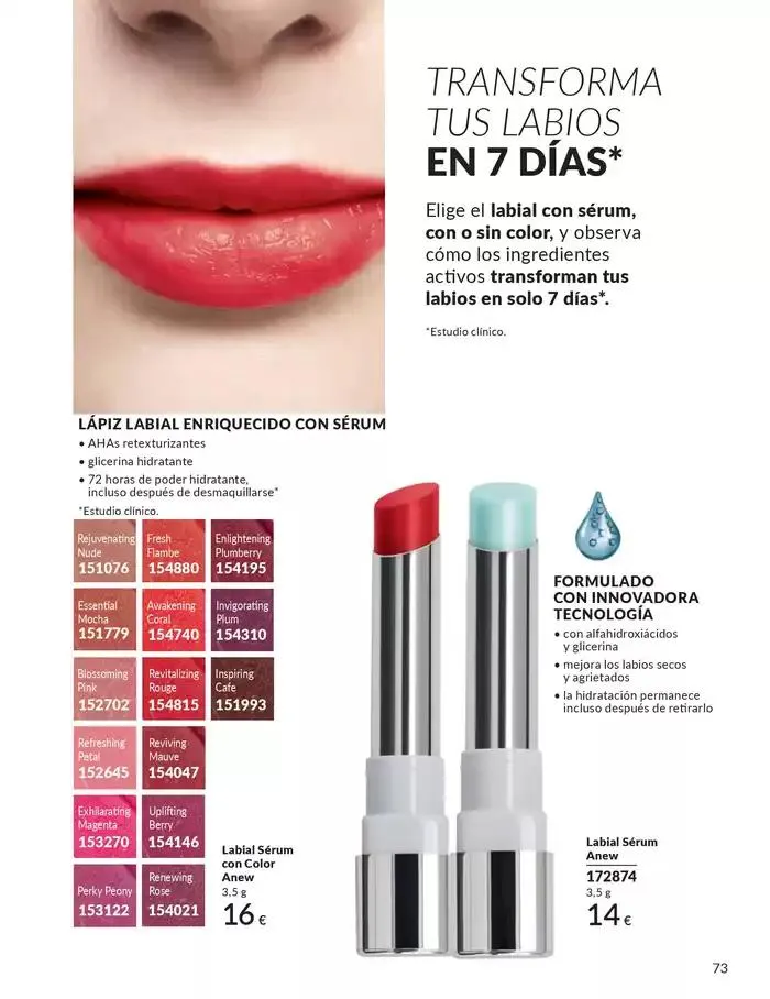 Catálogo de Catálogo AVON 3 de marzo al 31 de marzo 2025 - Página 73