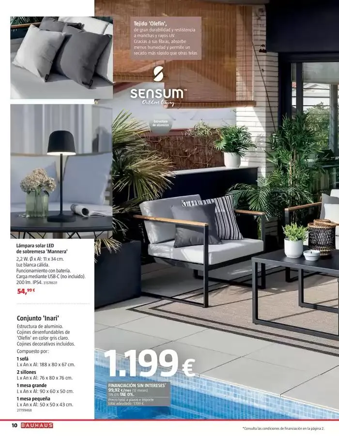 Catálogo de VERANO. Jardín, terraza, balcón.  26 de marzo al 20 de abril 2025 - Página 10