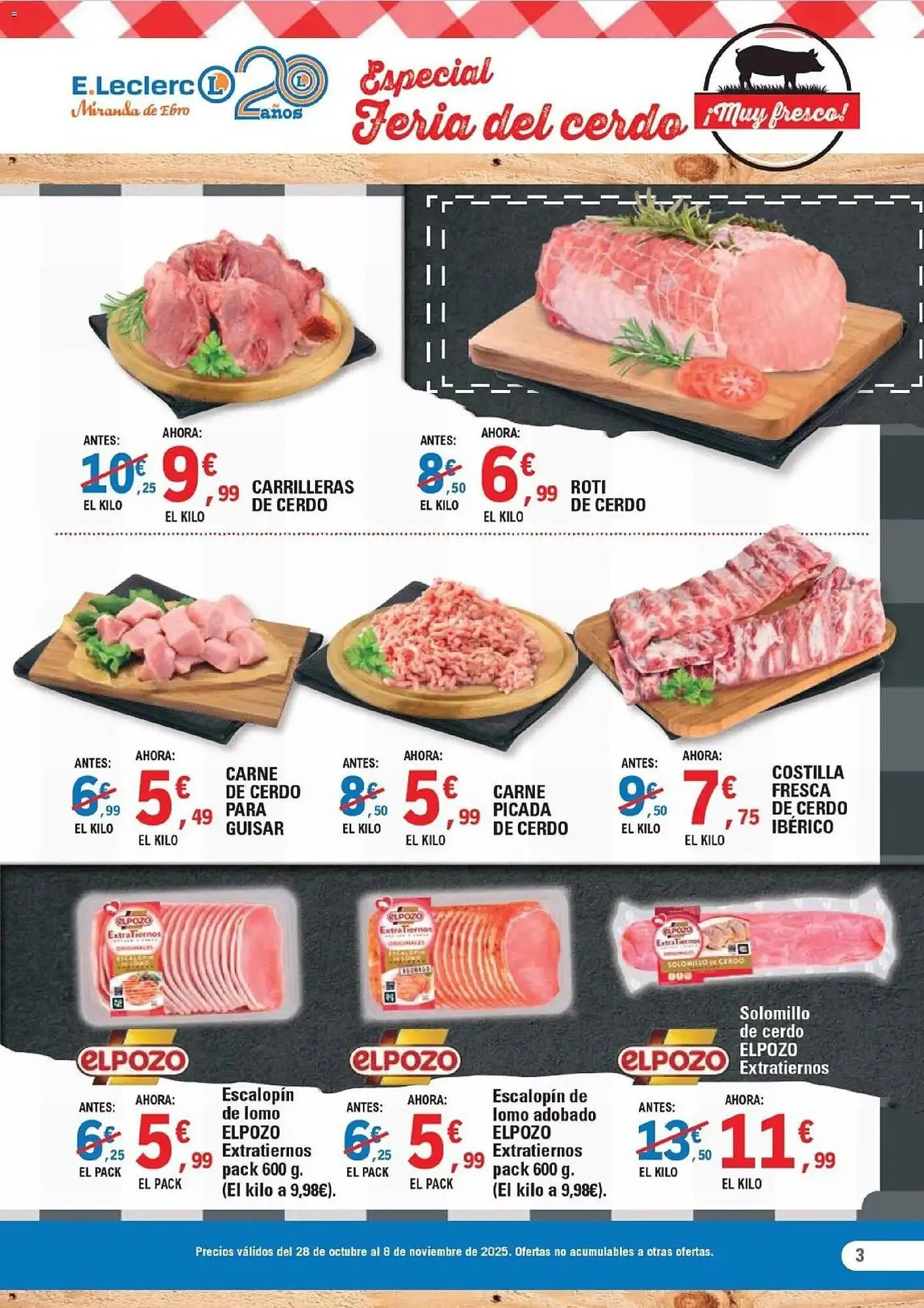 Catálogo de Catálogo E.Leclerc 28 de octubre al 8 de noviembre 2025 - Página 3