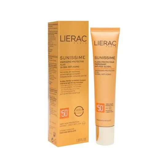 Lierac Sunissime Fluido Facial Antiedad FPS50+ 40ml