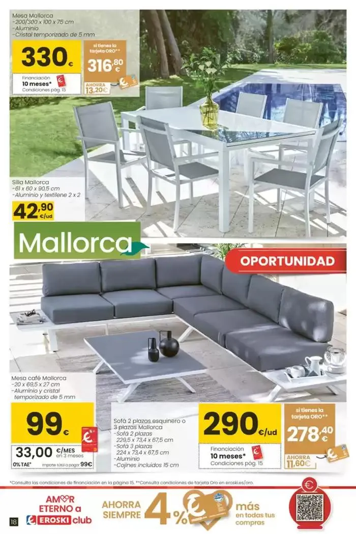 Catálogo de Terraza y jardín  3 de abril al 30 de abril 2025 - Página 18