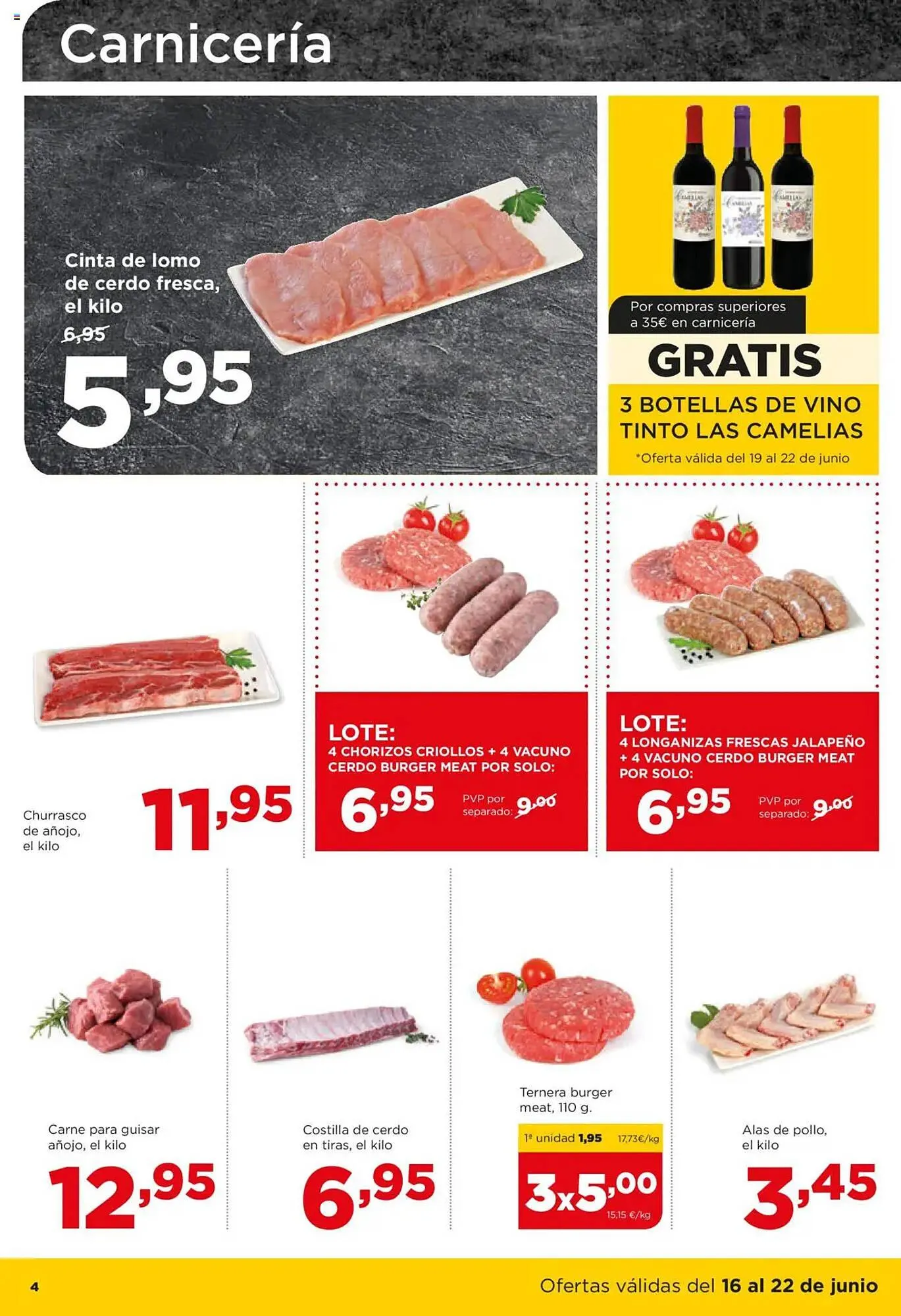 Catálogo de Folleto Alimerka 16 de junio al 22 de junio 2025 - Página 4