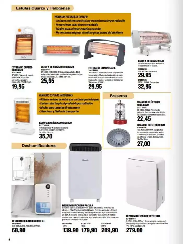 Catálogo de Calefacción 2024 1 de noviembre al 31 de enero 2025 - Página 6