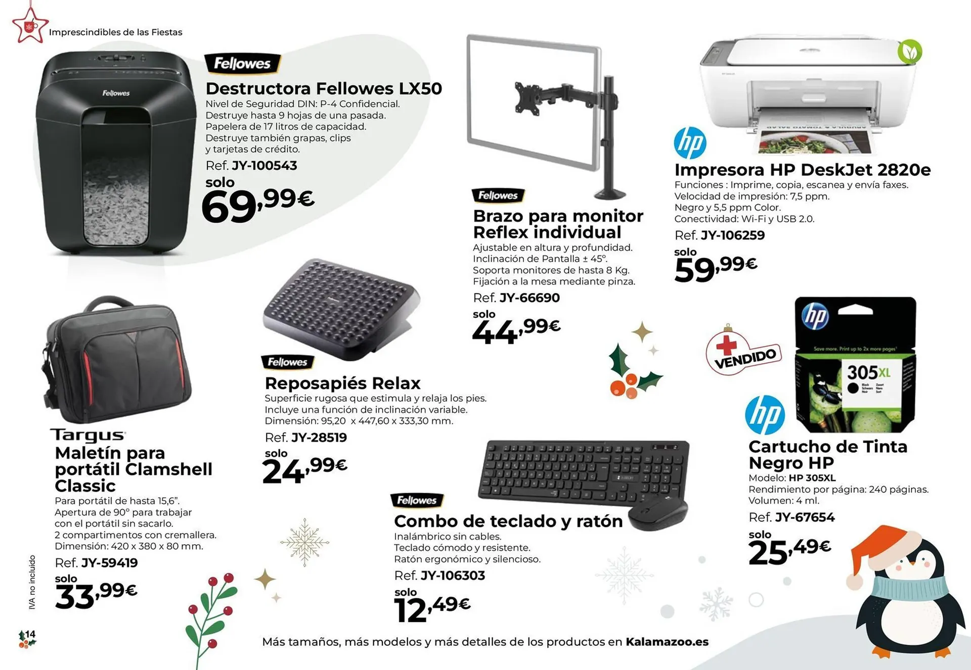 Catálogo de Folleto Staples Kalamazoo 26 de noviembre al 9 de enero 2026 - Página 14