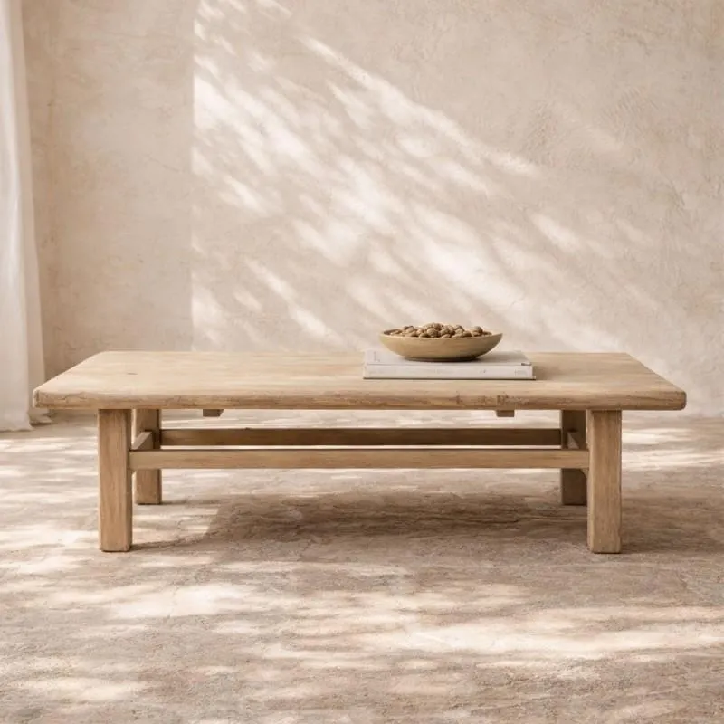 Coffee table 120/140/160cm · Recycled wood