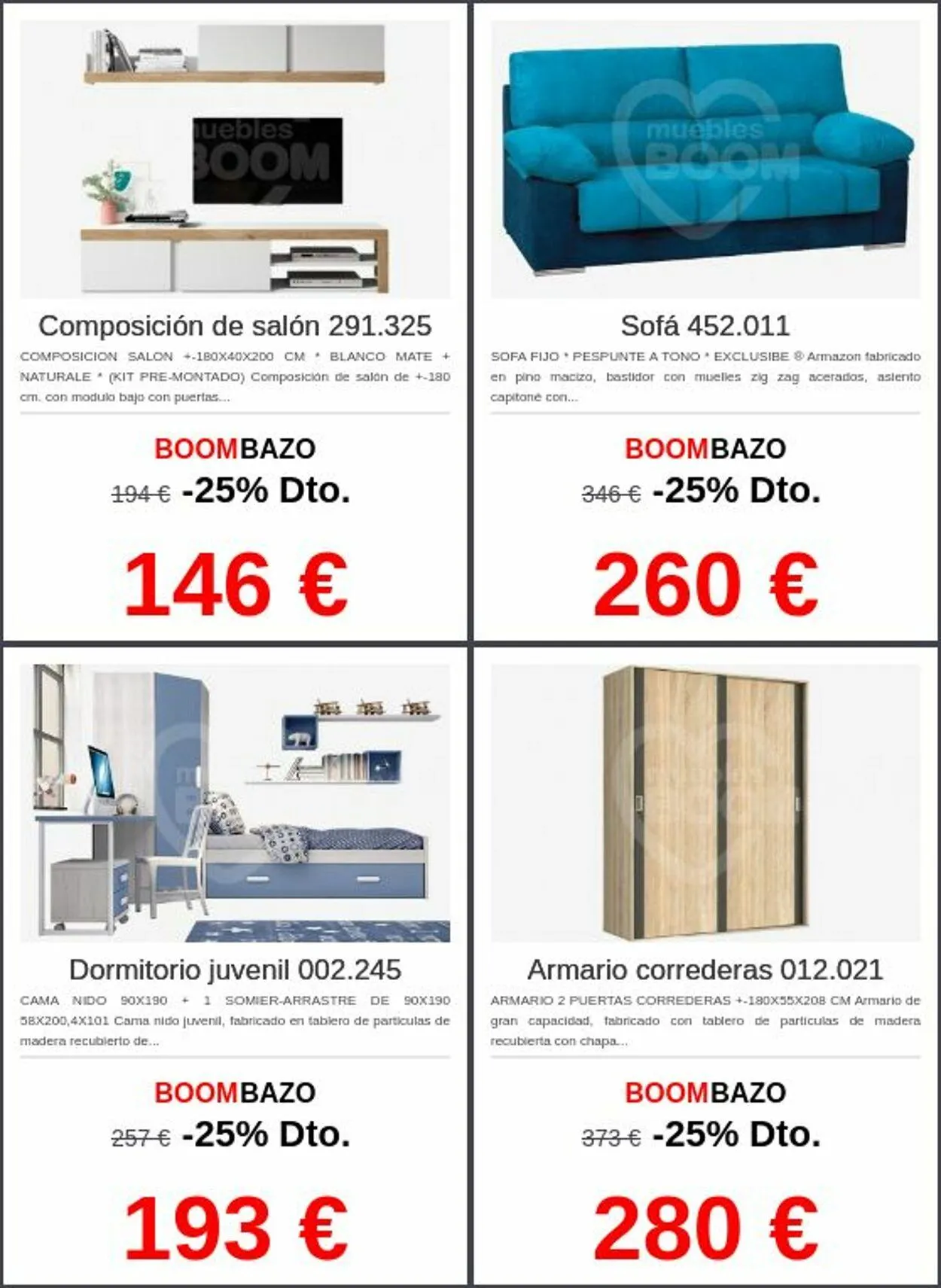 Catálogo de Muebles BOOM Oferta actual 2 de junio al 11 de junio 2025 - Página 3