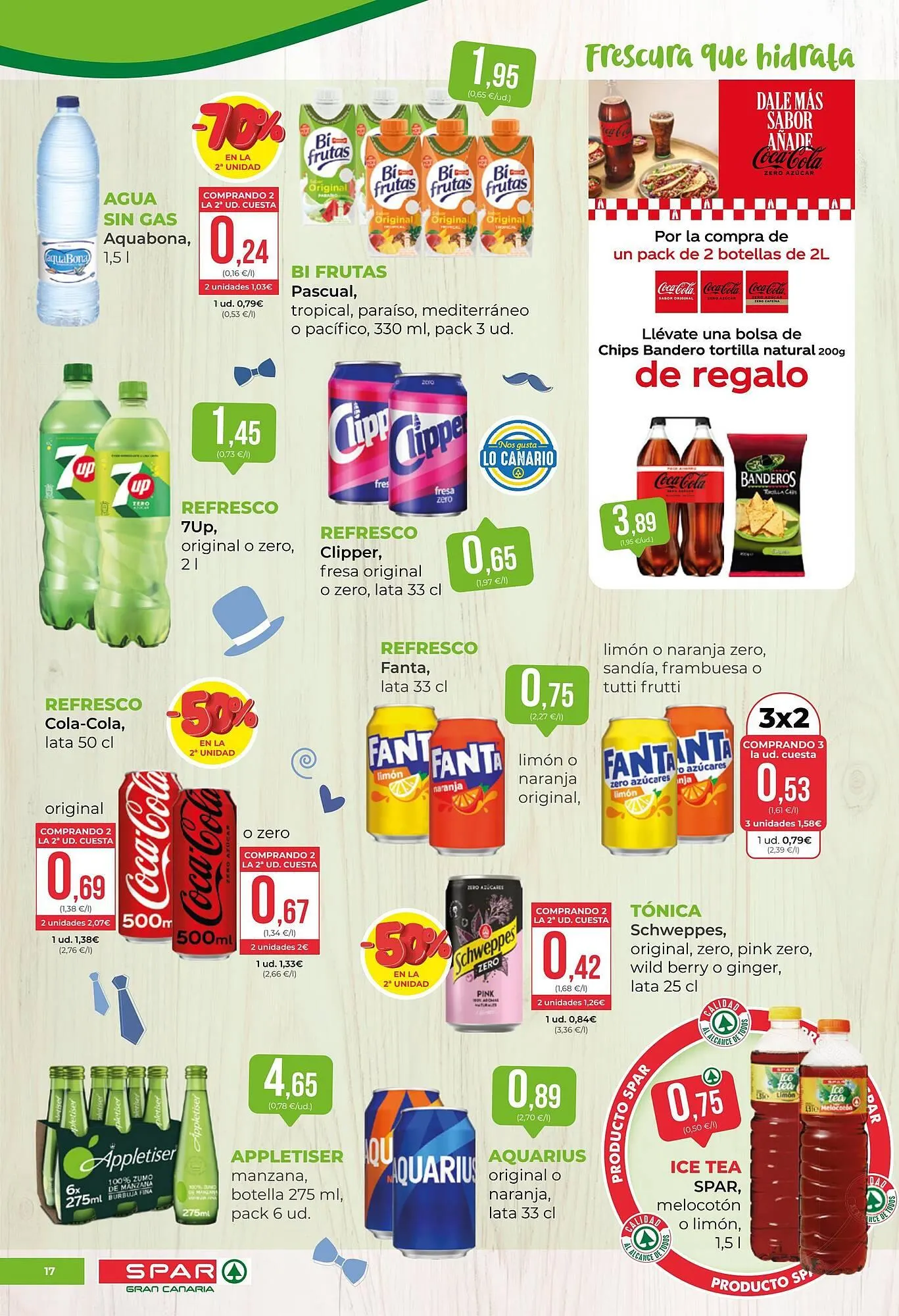 Catálogo de Folleto SPAR Gran Canaria 6 de marzo al 19 de marzo 2026 - Página 17