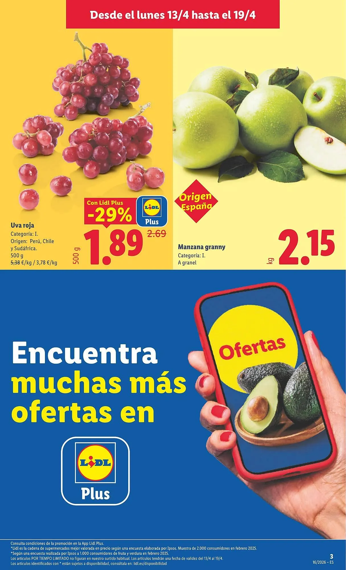 Catálogo de Catálogo Lidl 13 de abril al 19 de abril 2026 - Página 3