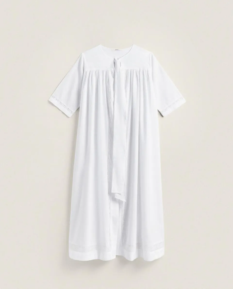 BATA ALGODÓN PUNTILLA BIES