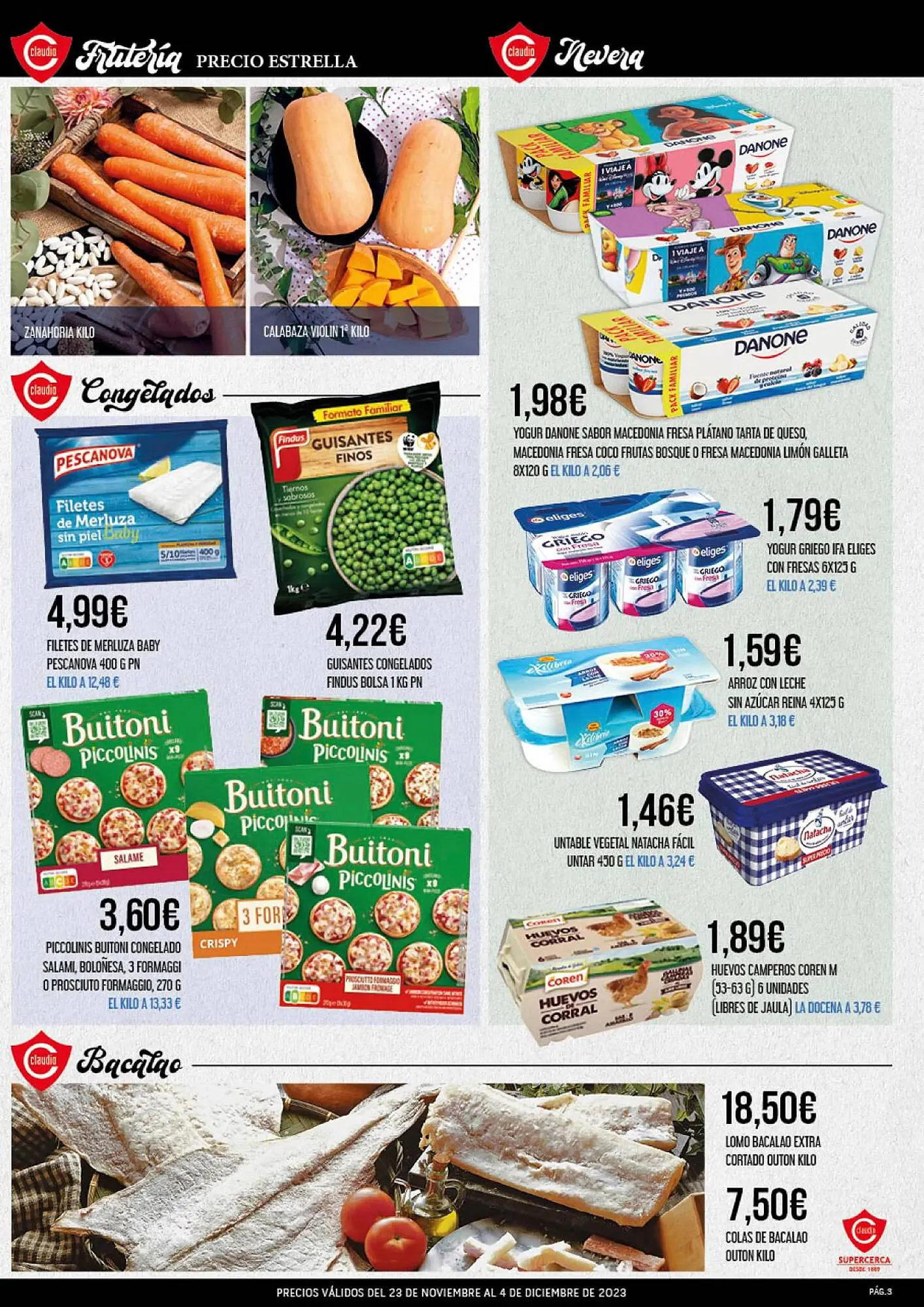 Catálogo de Folleto Claudio 23 de noviembre al 30 de noviembre 2023 - Página 3