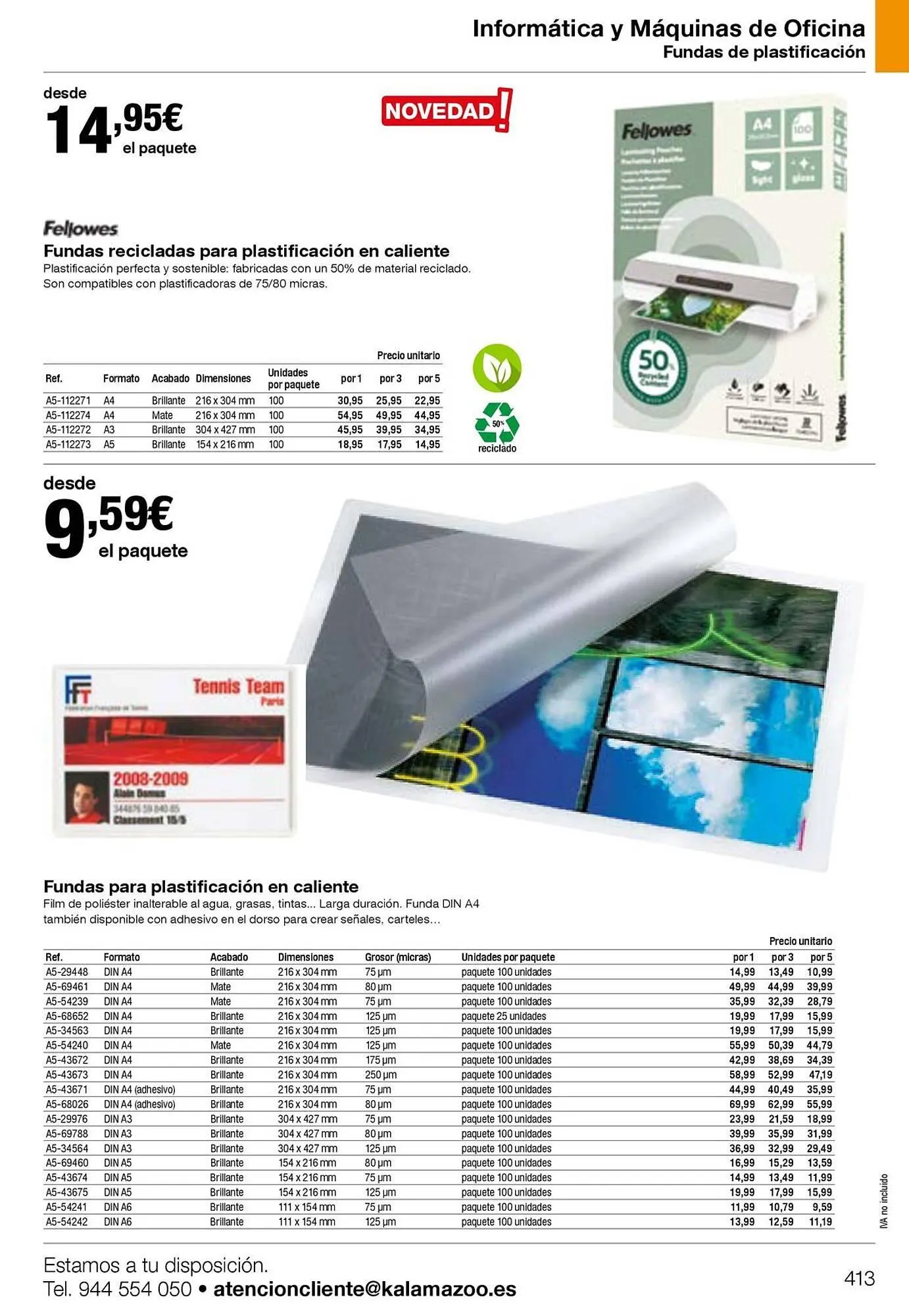 Catálogo de Folleto Staples Kalamazoo 19 de enero al 31 de diciembre 2026 - Página 413