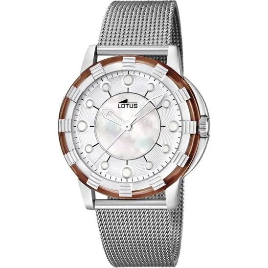 RELOJ DE MUJER LOTUS CON ESFERA BLANCA 15747/J